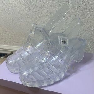 Madden Girl Jelly Sandal Heels